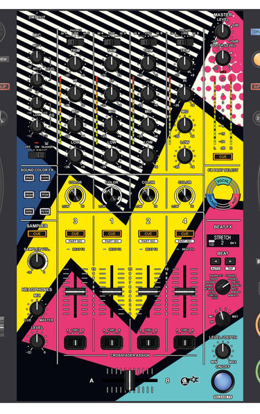 Pioneer DJ DDJ FLX10 MIXER Skin Comic